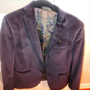 Ralph Lauren Boy Velour Blazer